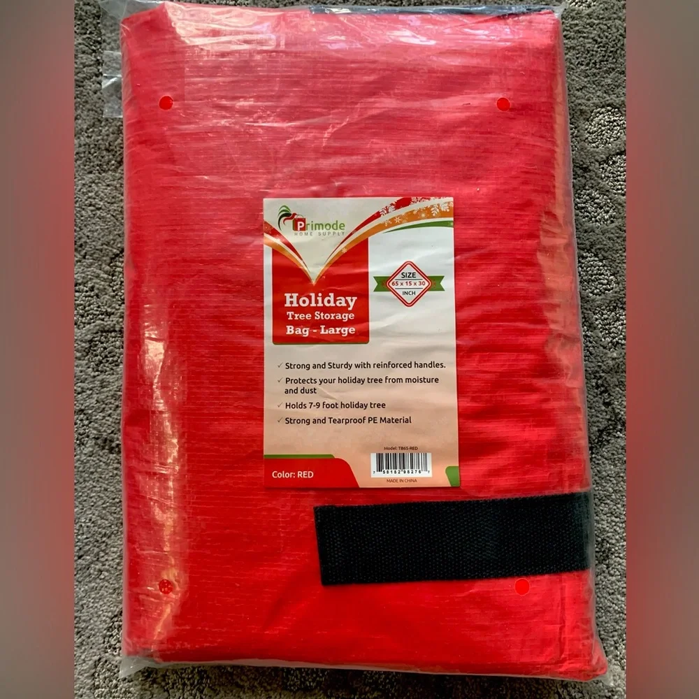 Christmas Tree Storage Bag Zippered with Handles
